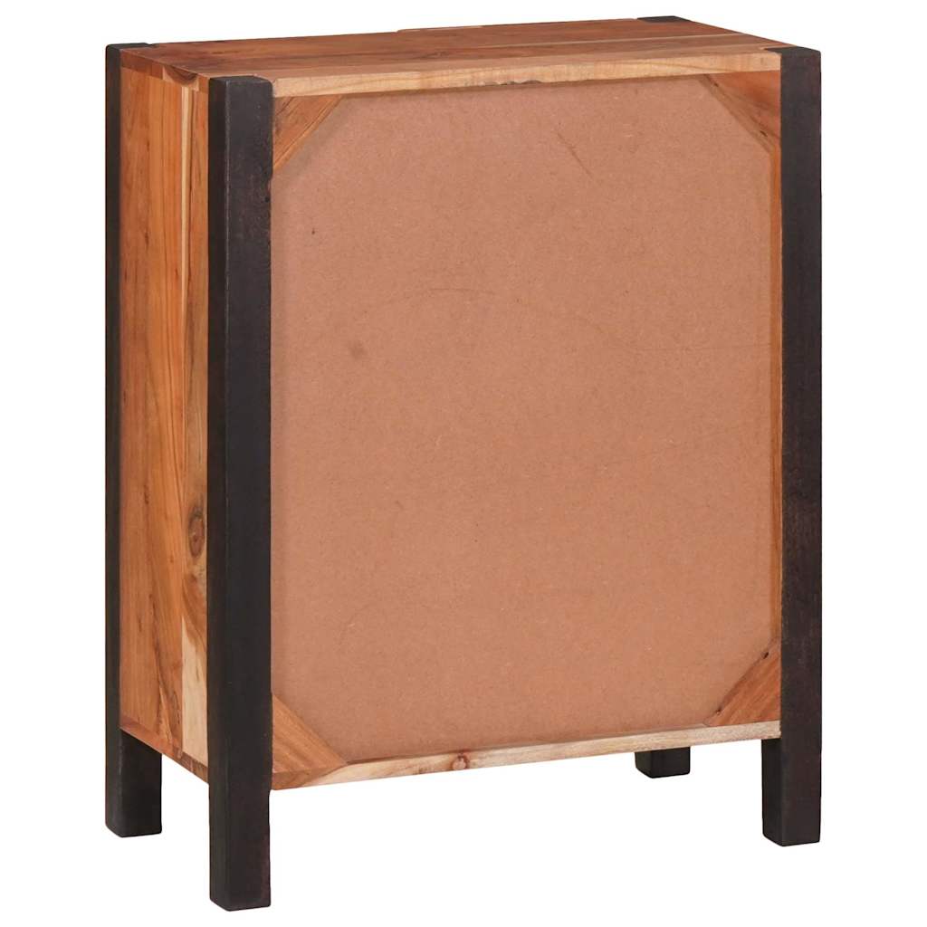 Sideboard Brown 55 X 30 X 75 Cm Solid Acacia Wood