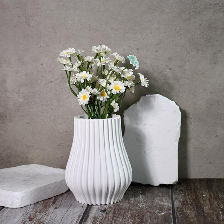 Elegant Designs Sturdy Silicone Molds for Vase Crafting Use with Resin Plaster or Concrete for Artistic Creation
