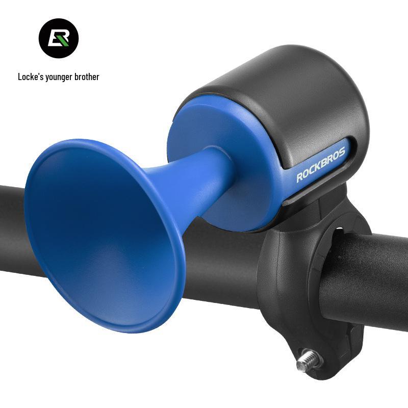 Rock Brothers Universal Electric Bike Horn for Road, Mountain, and Children's Bikes