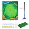 Pgm Djd040  Indoor Mini Golf Suspended Dartboard Practice Outdoor Training Aid Trainer Golf Hitting Mat With Clubs