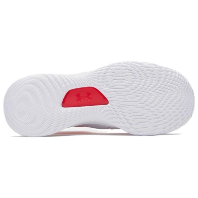 Under Armour Curry 4 FloTro 'White Red' Men's 3024861-100