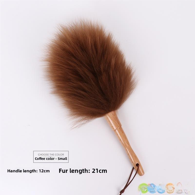 Thickened Wool Chicken Feather Duster for Home And Car Dust Cleaning Household Cleaning Tools Bedroom Special Purpose
