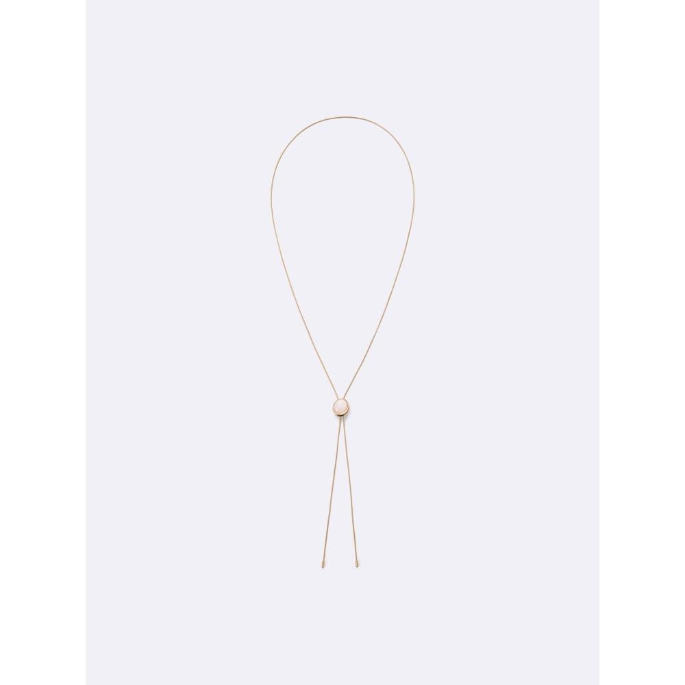 

Ожерелье-слайдер с цепочкой и мотивом камня от Gu By Uniqlo 30 NATURAL/ONE SIZE