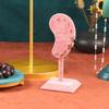 Women Earring Display Stand Muti-purpose Ear-shaped Flannel Earring Holder Organizer Earring Jewelry Packaging & Display
