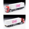 TOMYTEC Tomica Limited Vintage Neo 1/64 LV-N292d Hino Profia 40ft Container Trailer (Toho Sharyo TC36H1C34) Ocean Network Express Gray