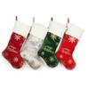 Christmas Velvets Stocking XmasTree Decor Trees Firplace Wall Window Decor