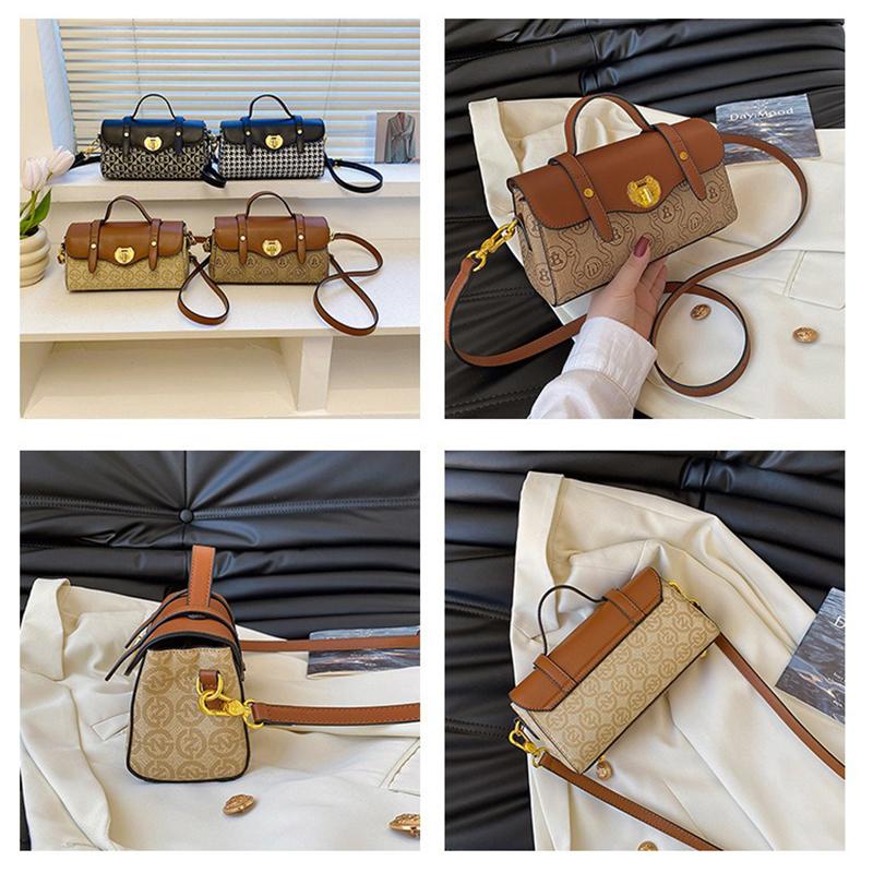 2024 New High-end Texture Retro Pillow Bag, Niche Design, Fashionable Temperament, Commuting One-shoulder Cross-body Women's Bag