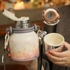 Thermal Insulation Kettle Large Capacity Thermos Cup for Girls Good-looking Exquisite Fancy Tea Making Stainless Steel Student Water Cup