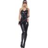 Sexy bronzing tights, onesies cosplay leather patent leather stage costumes, Halloween costumes