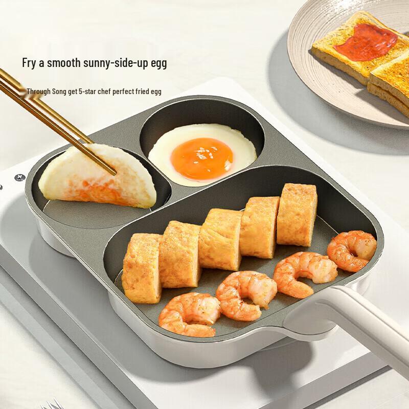 Wutuo 3-in-1 Non-Stick Breakfast Pan