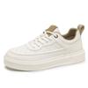 Men's shoes 2025 summer popular casual board shoes white shoes youth versatile breathable thick-soled niche sports board shoes