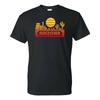 Arizona Groovy Sunset - Landscape Vacation Home State T Shirt - Black