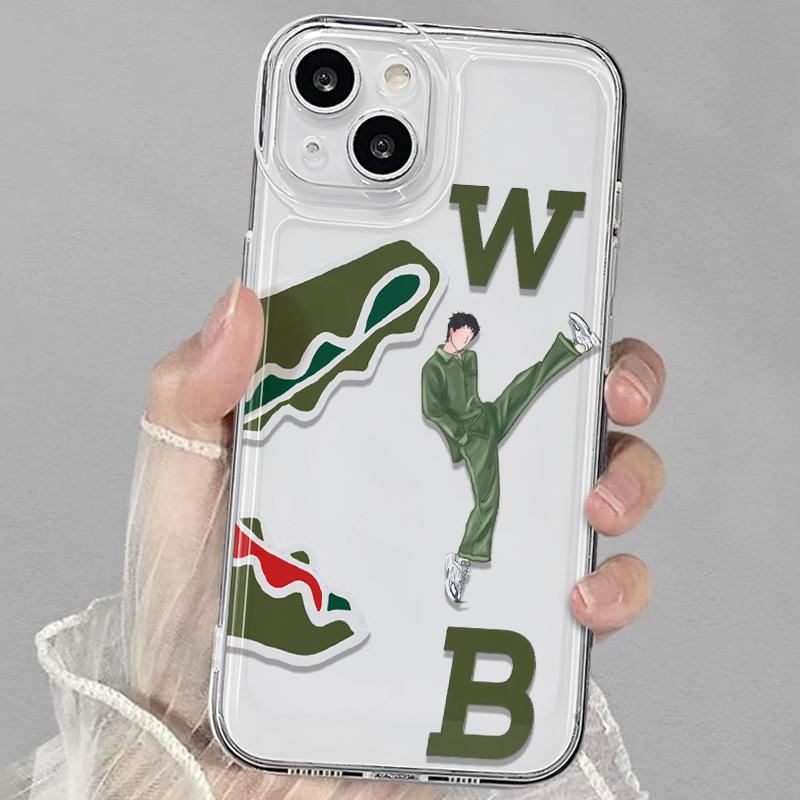 Měkký silikonový obal Fashion Flexibilní pouzdro TPU Full Back Cover pro iPhone Samsung Xiaomi Poco Redmi HUAWEI HONOR