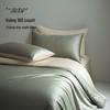 MIDO HOUSE 100-Thread Count Long-Staple Cotton Sateen Bedding Set