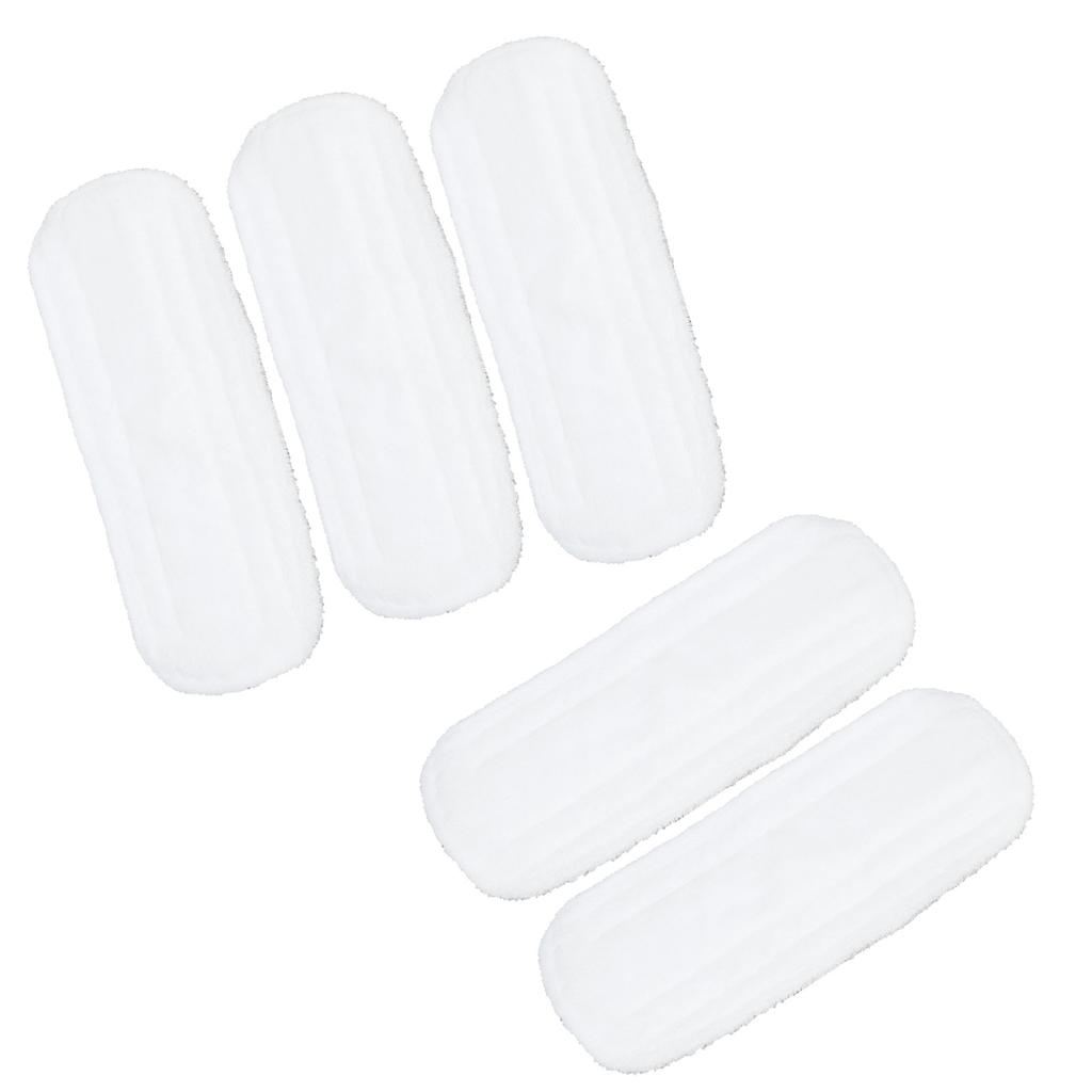 5PCS Microfiber Mop Pads Reusable Mop Head Cleaning Pads Replacement for Secura EM‑516