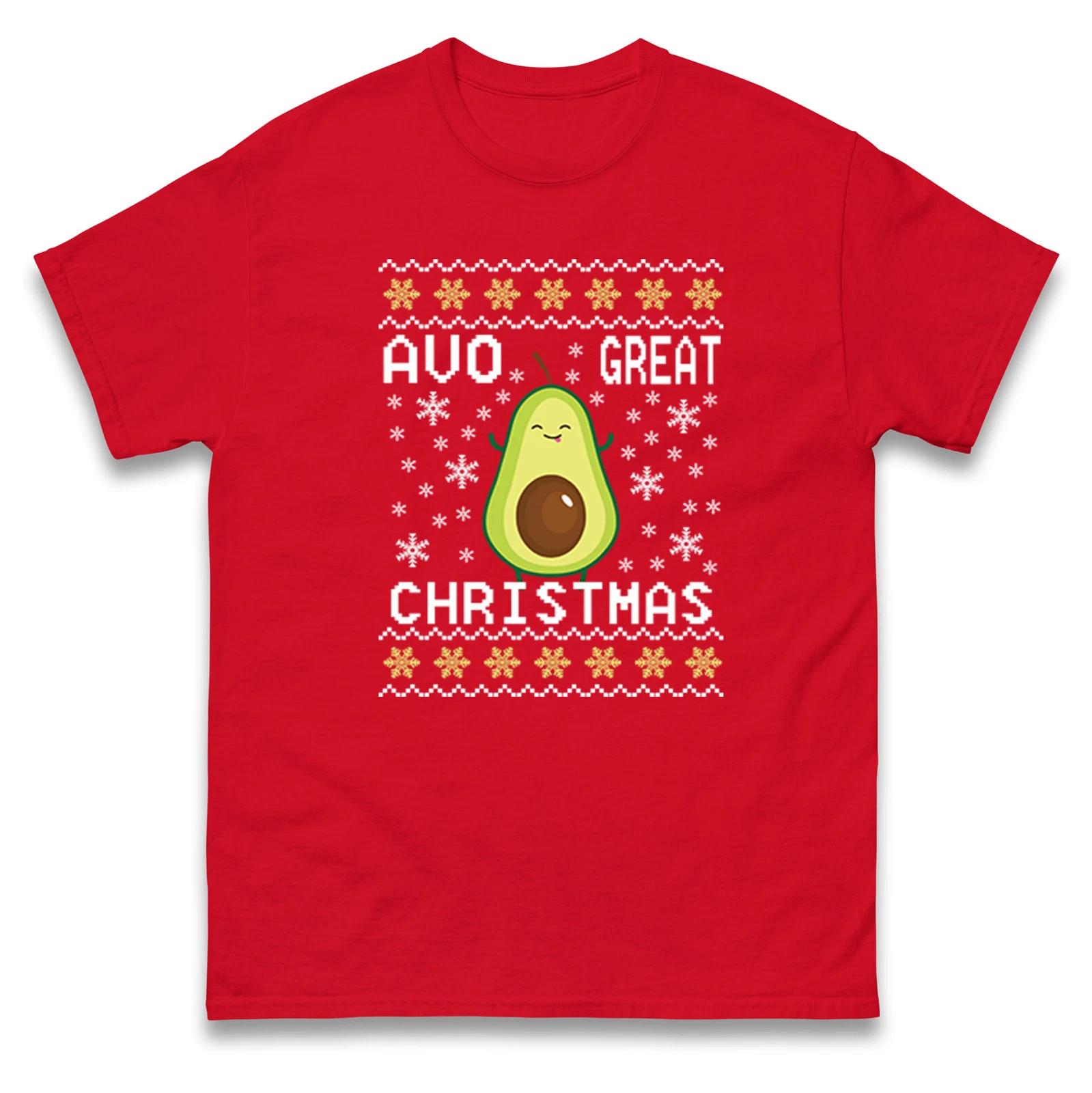 Avo Great Christmas T Shirt,Offensive Christmas Tee,Ugly Christmas Tee M