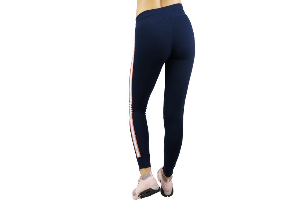 GymHero Leggins Navy LEGG-RACE, Womens navy Leggings