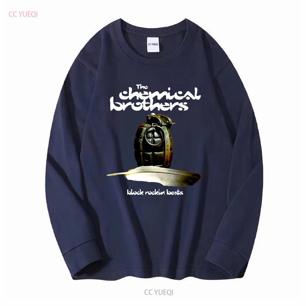 The Chemical Brothers T Shirt Long or Short Sleeves Vintage Washed Streetwear Soft Top For Everyday Wear Unisex Stylish Fashion