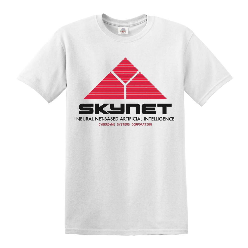 Neues Skynet Vintage T-Shirt Cyberdyne Retro Terminator Klassisches Oberteil Tee