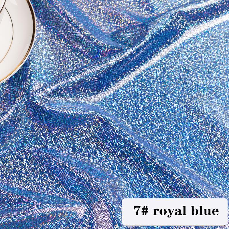 Tissus Patchwork Tulle Weddings Party Decoration Gauze Fabrics160 X 100CM Stretch Dancing Stage Sequin Glitter Fabric