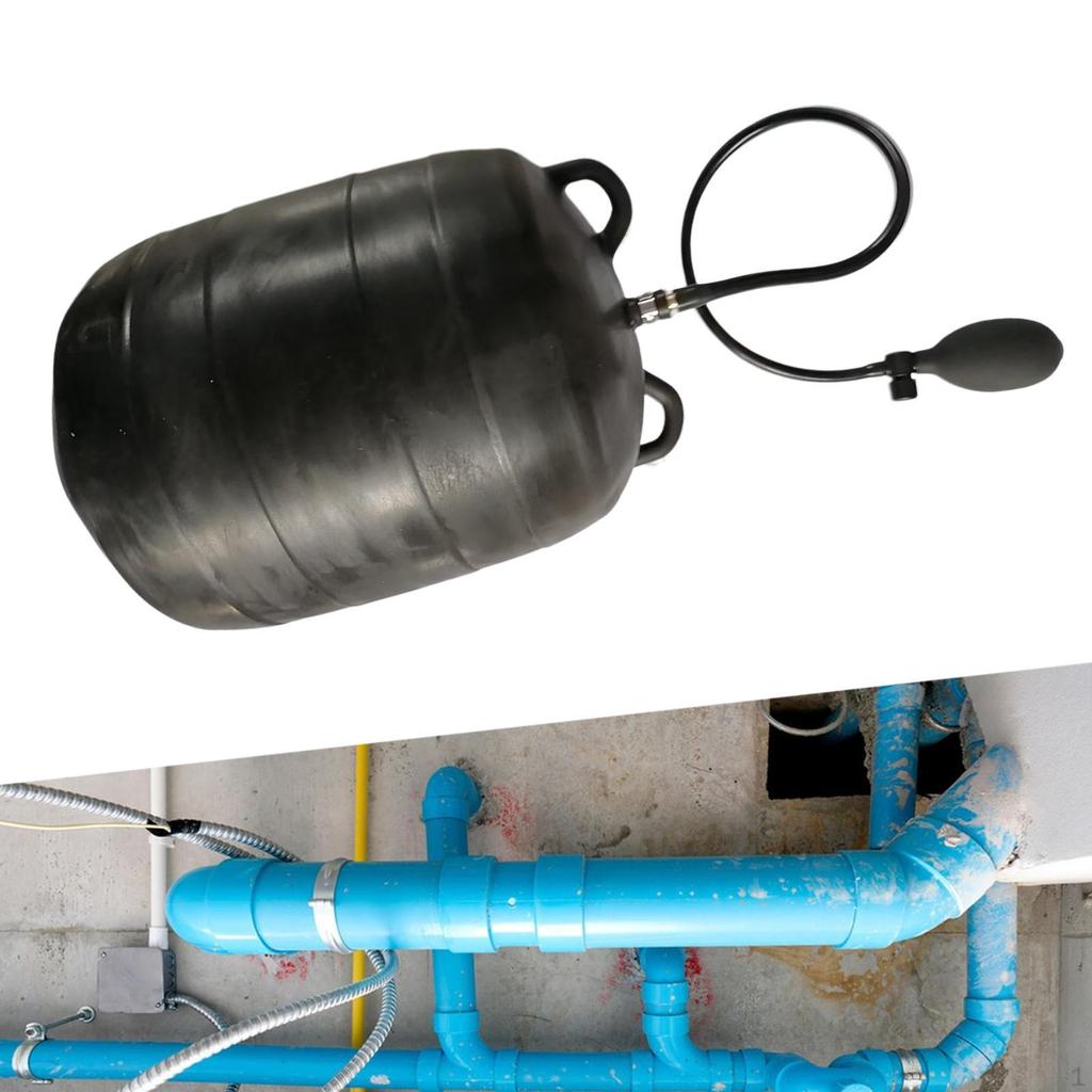 Inflatable Pipe Plug Balloon Sewer Test Practical Plumbing Repair Tool Strong Elastic