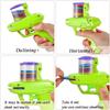 Foam Disc Launcher Flying Disc Handheld Shooting Game Outdoor Backyard Toy for Kids Birthday Gifts School Class Prizes