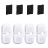 Set of 4 Replacement Filter for Automatic Pet Fountain Cats Water Fountain Water Source for Kittens Water Dispenser