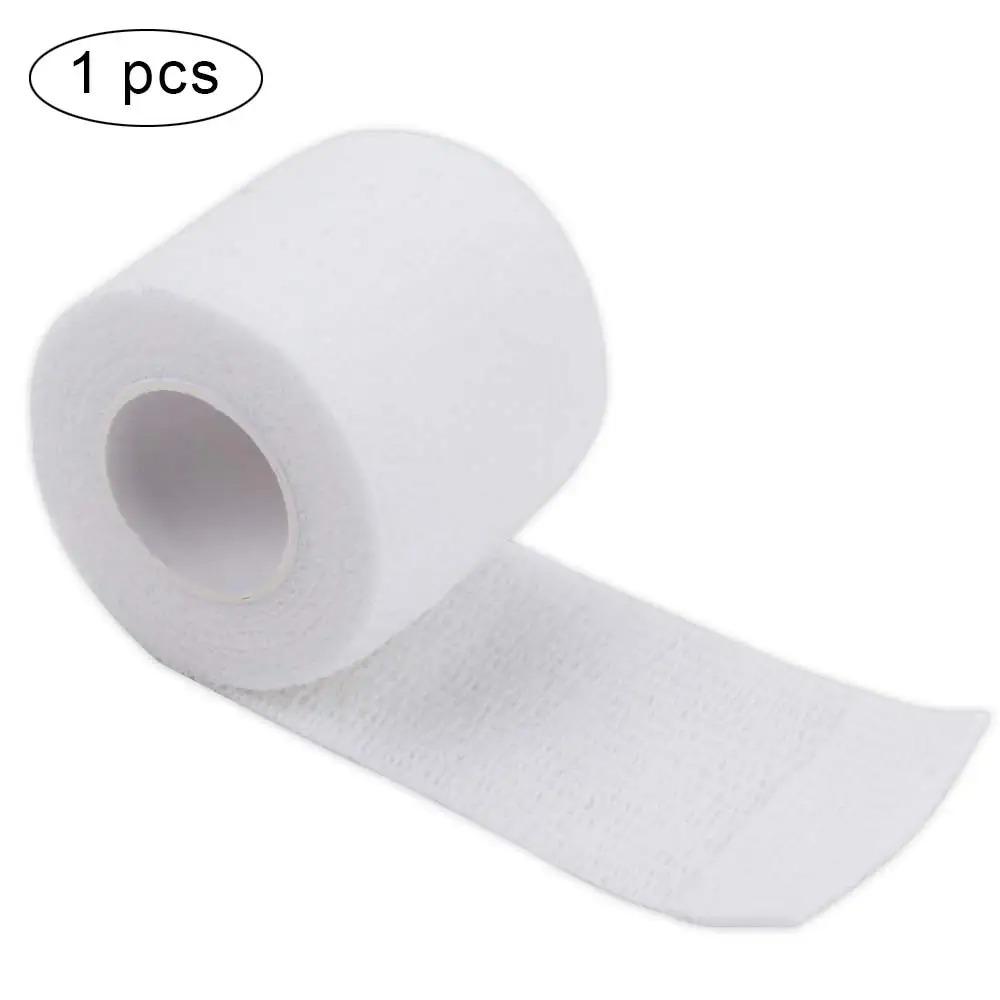 1roll 2.5/5/7.5/10cm*4.8m Non Woven Elastic Self Adhesive Bandage Cohesive Bandage for Sports Fixing Finger Wrist Leg
