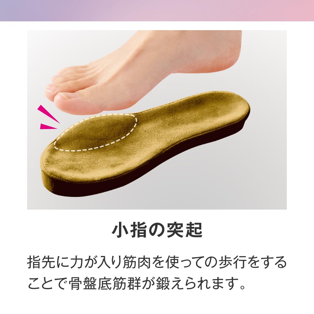 Alphax Bloomme Pelvic Floor Cm Slippers, AP-510307, Beige, 23.0