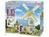 Sezónní dárek k větrnému mlýnu Sylvanian Families Certifikace ST Mark pro děti od 3 let Hračka domeček pro panenky Sylvanian Families EPOCH [Sada oslav]
