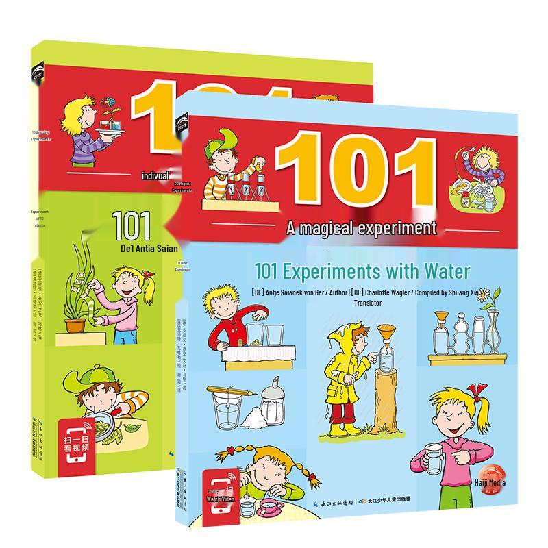 101 Amazing Experiments Science Book Set for Kids
