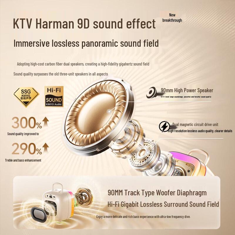 KINYO K88 Ultra AI Karaoke Speaker (CN version)