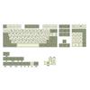 Green Ethermal Dye Sublimation Fonts Pbt Keycap For Wired Usb Mechanical Keyboard 124 Keycaps,japan