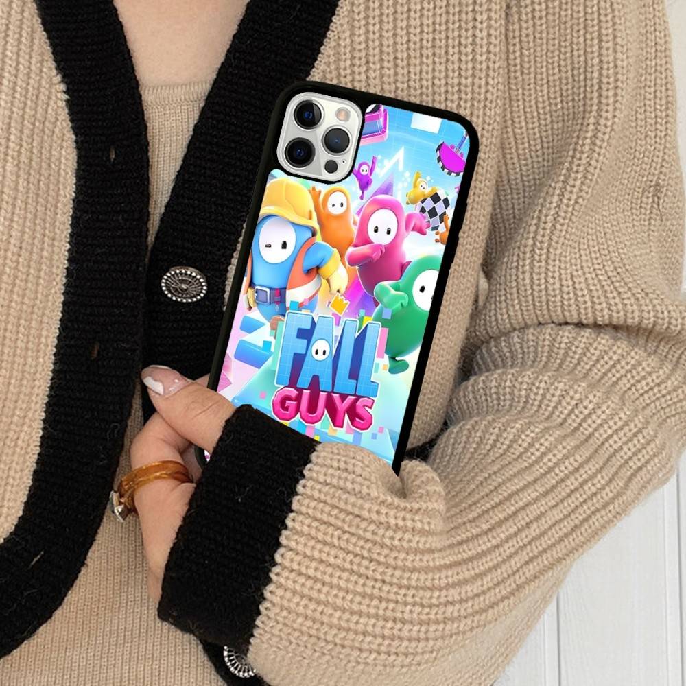 

F-Fall G-Guys Party Game PC+TPU Shockproof Protective Phone Case For IPhone17 14 15 16 Pro Max 13 12 11 17 Air iPhone 14pro max