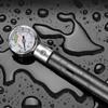 Bicycles Pump Aluminum Alloy Bicycles Tire Pump With Tire Pressure Gauge High Pressure Inflator Pump Portable Air Pump For