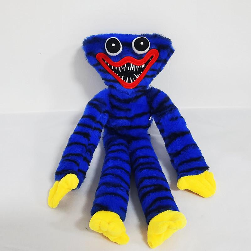 40CM Colorful Cartoon Games Poppy Huggy Wuggy Plush Toys Sequins Stuffed Toys Children's Gifts