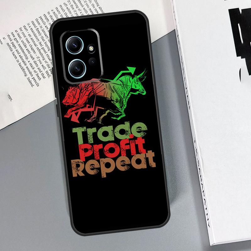 Day Trading Day Trader Case For Xiaomi Redmi Note 13 11 10 12 14 15 Pro Plus Cover For Redmi 15 15C 14C 10C 13C 12C