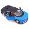 Maisto 1/24 Bugatti Chiron 2015 Blue / Diecast Model Car, Finished Product, 31514 BU