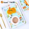 Wuhe Fanghua Nordic Melamine Rectangular Serving Tray
