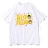 100% bavlna Trička My Besto Friendo Tričko Unisex Harajuku Anime Tričko Jujutsu Kaisen Unisex Unisexga Estetické grafické Kawaii Košile