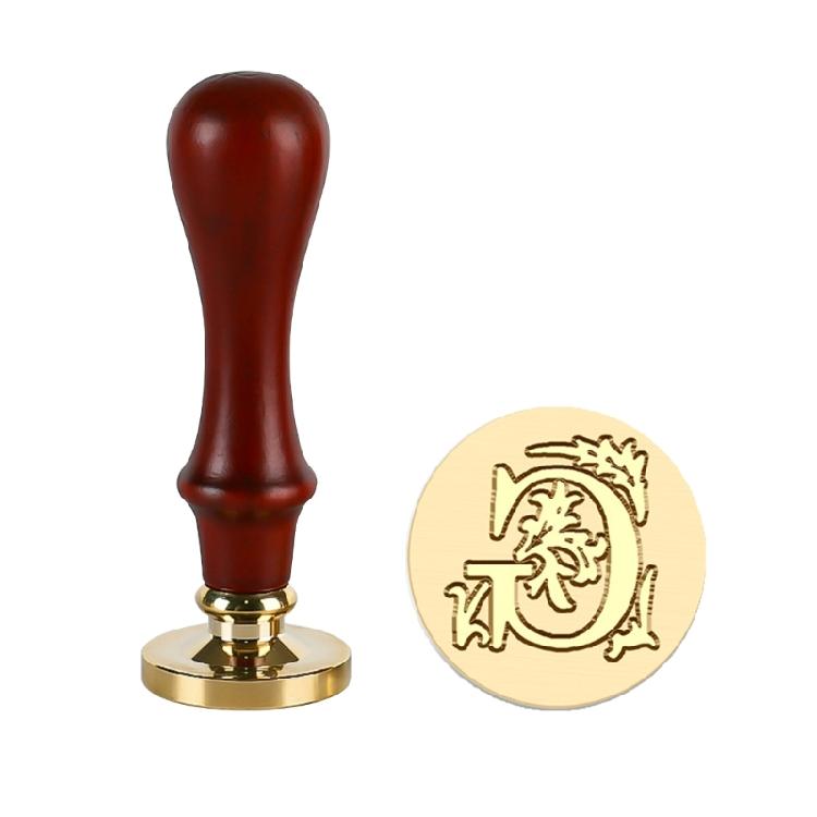 Unique Alphabets Wax Seal Stamp for DIY Crafts Handmade Sealing Greeting Cards