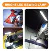Nähmaschinenlicht LED-Beleuchtung 2 Watt für Werkbank Drehbank Bohrmaschine Tageslichtweiß Flexibler Schwanenhalsarm Arbeitsleuchte
