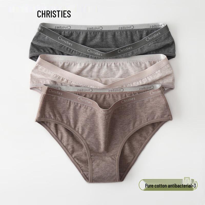 

Christies Women s Cotton Seamless Low-Waist Briefs - 3 Pack L (55-65kg)