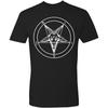 Baphomet Tee T Shirt Black or White 100% Cotton Satan Occult Sigil Witch Goth