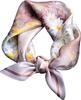 100% Natural Silk Scarf Women Square Floral Neck Hairband Wrist Shawls Wraps Foulard Scarves Pashmina Neckerchief Hijab Kerchief