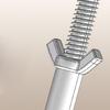 Rustproof Kitchen Sink Support System with 41cm to 71cm Height Adjustment Ranges Strong Metal Sink Stabilizer for Home