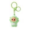 Flocking Baby Cartoon Antenna Keychain DIY Pendant Gift with Book Packaging