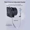 Compact Dual-Use Soldering Fume Extractor Fan with Stand for Welding and Smoking