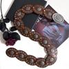 Damen-Kunstleder-Gürtel im Vintage-Stil mit ovaler Nieten-Schnalle, Taillengürtel, Vintage Personalisierte Gürtel