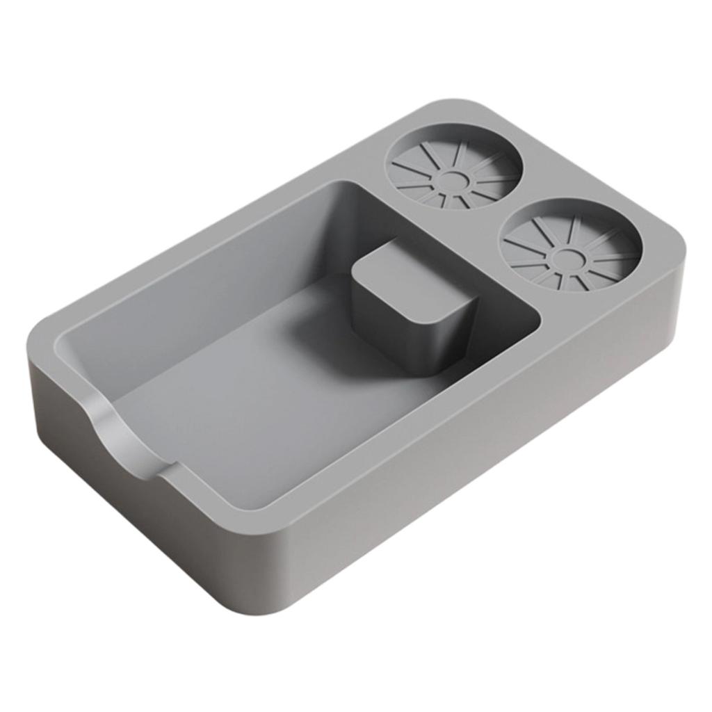 2 in 1 Espresso Tamping Station, Espresso Coffee Organizer Box Fit for Storage 51, 54, 58MM Espresso Tamper, Espresso Knock Box